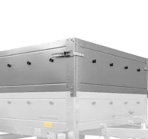 Rehausses de ridelles d'une hauteur de 40 cm pour UNITRAILER SOLID 300/2 PTAC 750 kg