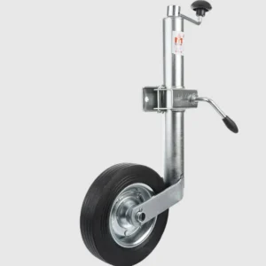 Roue jockey automatique 60 mm pour remorque